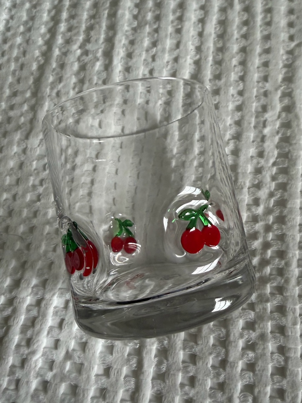Cherry Icon Glass